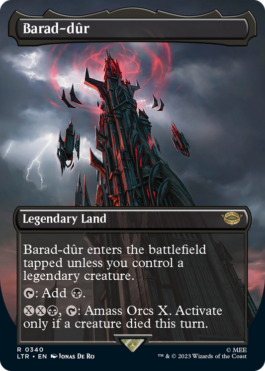 Barad-dûr (LTR-340) - The Lord of the Rings: Tales of Middle-earth (Borderless)