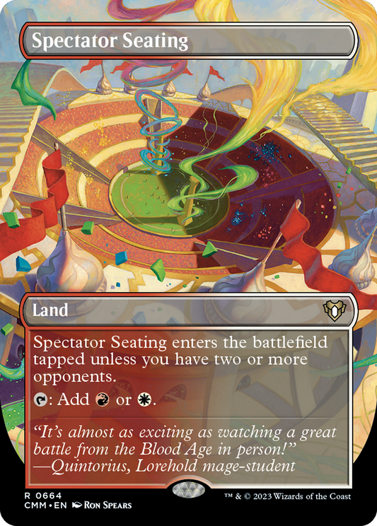 Spectator Seating (CMM-664) - Commander Masters (Borderless)