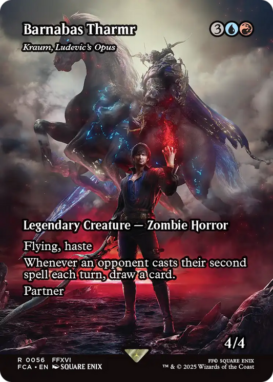 Kraum, Ludevic's Opus (FCA-056) - FINAL FANTASY: Through the Ages / Barnabas Tharmr (Borderless) Foil