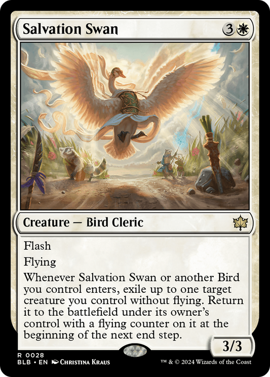 Salvation Swan (BLB-028) - Bloomburrow