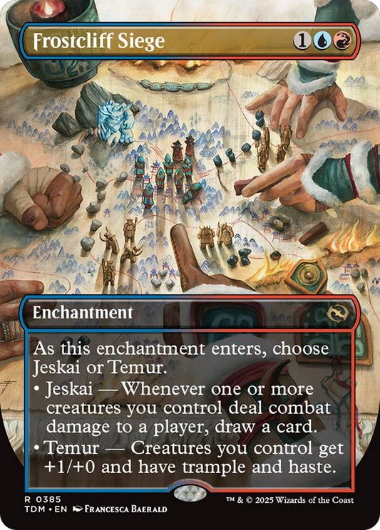 Frosteliff Siege (Borderless) (TDM-385) - Tarkir: Dragonstorm