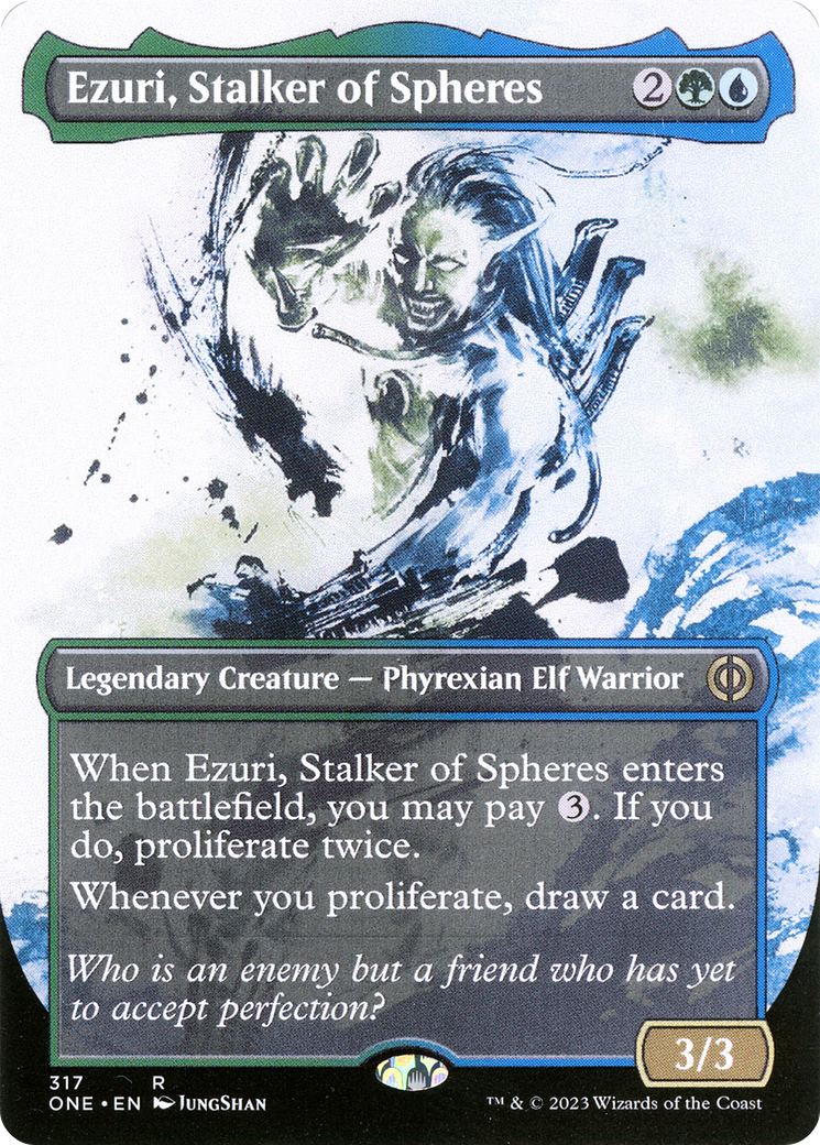 Ezuri, Stalker of Spheres Borderless  317