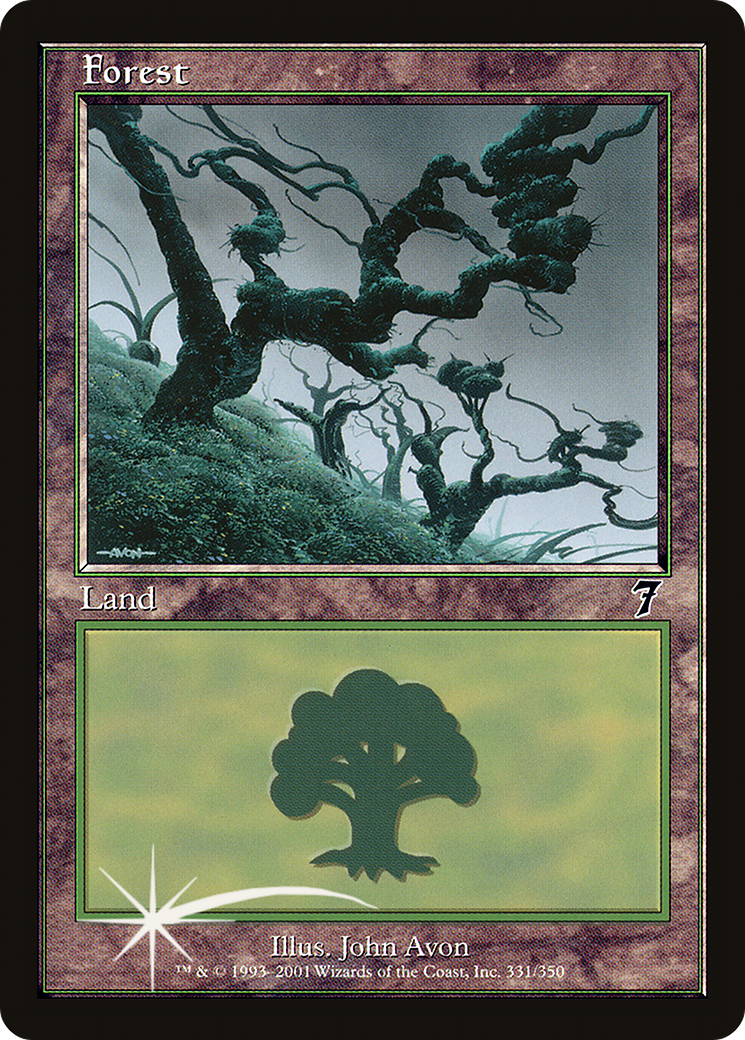 Forest (7ED-331★) - Seventh Edition Foil