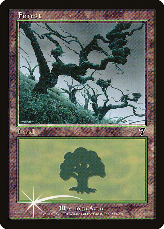 Forest (7ED-331★) - Seventh Edition Foil