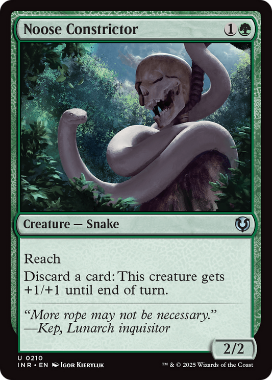 Noose Constrictor (-210) - Innistrad Remastered Foil