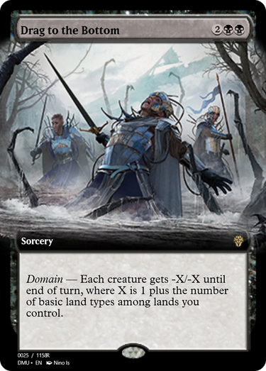 Drag to the Bottom (PRM-103430) - Magic Online Promos Foil