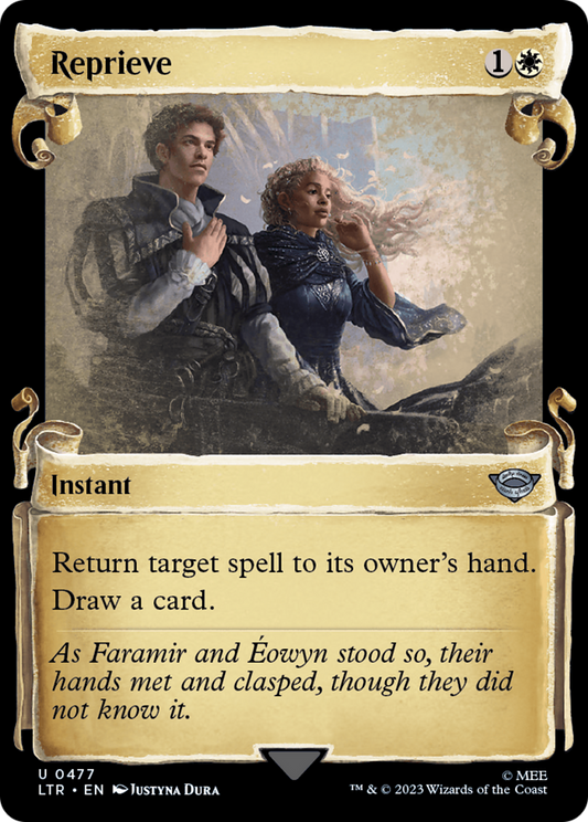 Reprieve Foil Showcase Scrolls