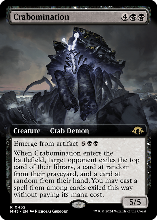 Crabomination (MH3-452) - Modern Horizons 3: (Extended Art)