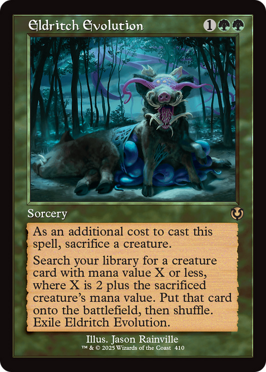Eldritch Evolution (Retro Frame) (-410) - Innistrad Remastered