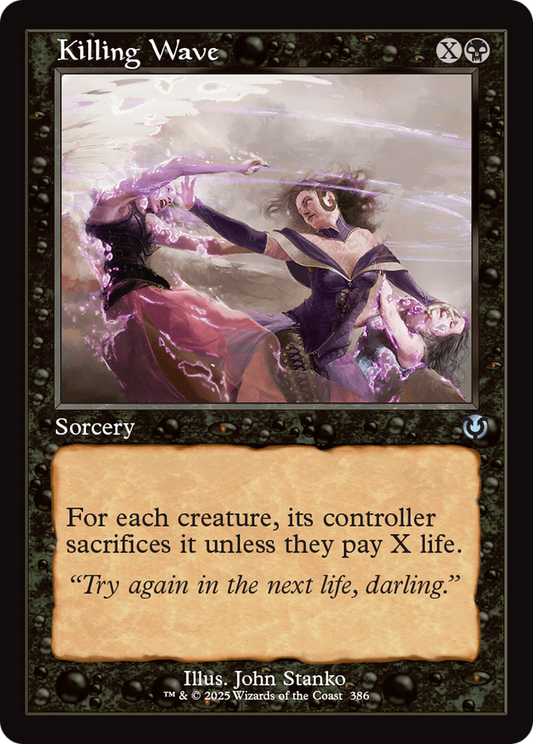 Killing Wave (Retro Frame) (-386) - Innistrad Remastered Foil