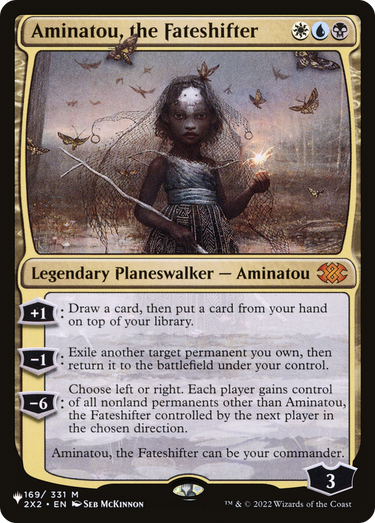 Aminatou, the Fateshifter (LIST-169/024) - The List