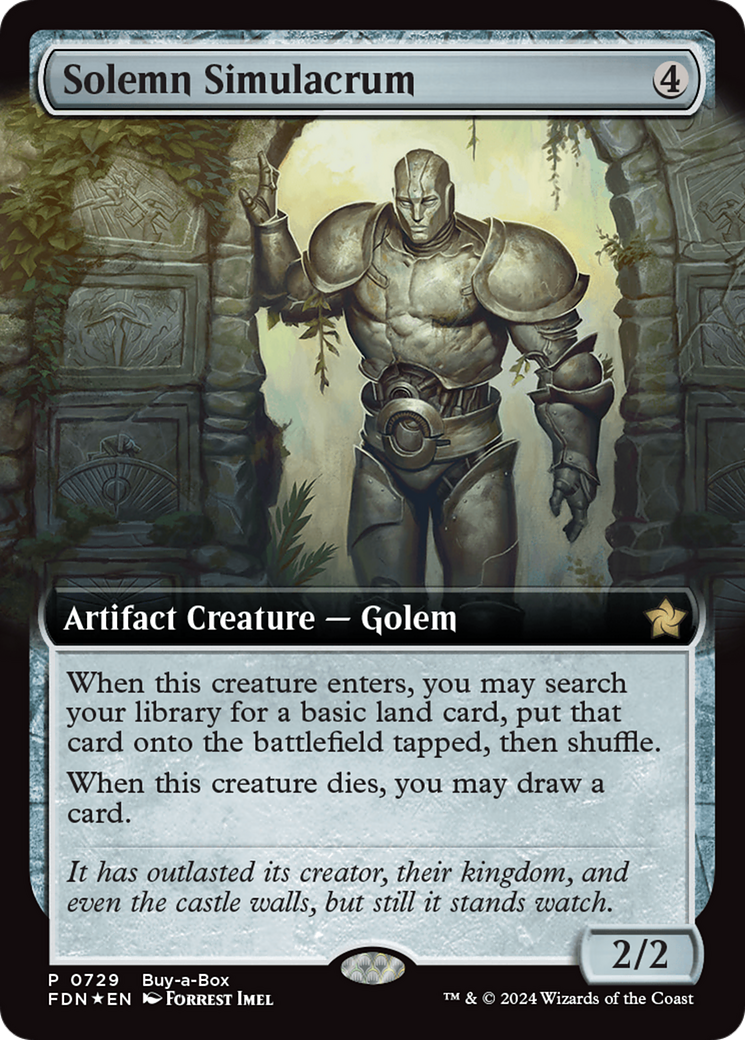 Anthem of Champions (FDN-405) - Foundations (Borderless) Foil