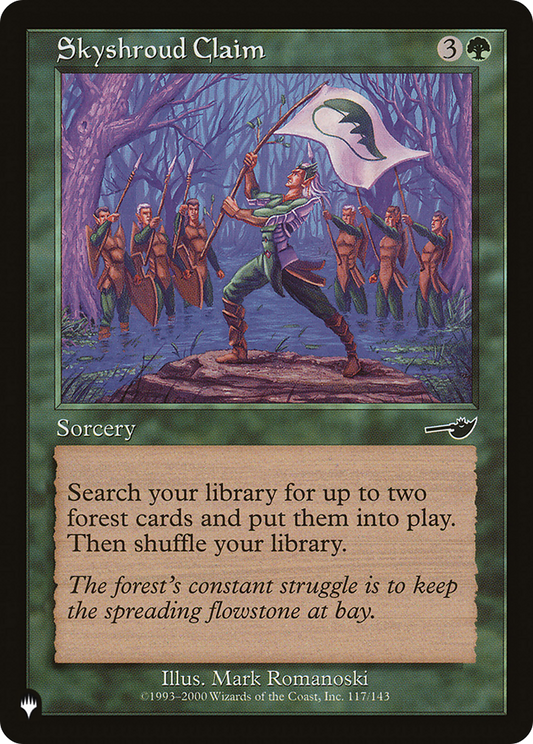 Skyshroud Claim (LIST-117/143) - The List