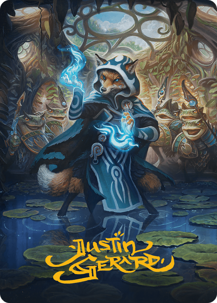 Jace, the Mind Sculptor // Jace, the Mind Sculptor (ABLB-049) - Bloomburrow Art Series (Borderless) Foil