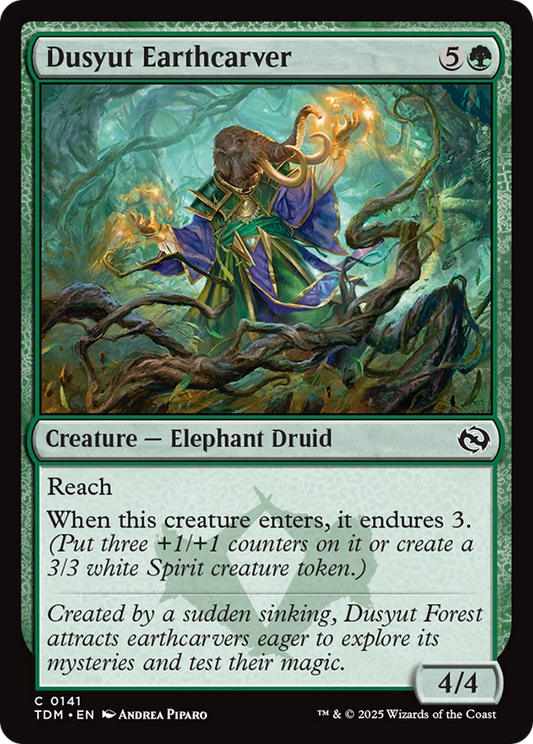 Dusyut Earthcarver (TDM-141) - Tarkir: Dragonstorm