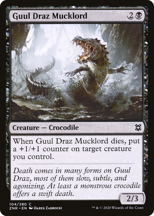 Guul Draz Mucklord (ZNR-104) - Zendikar Rising Foil