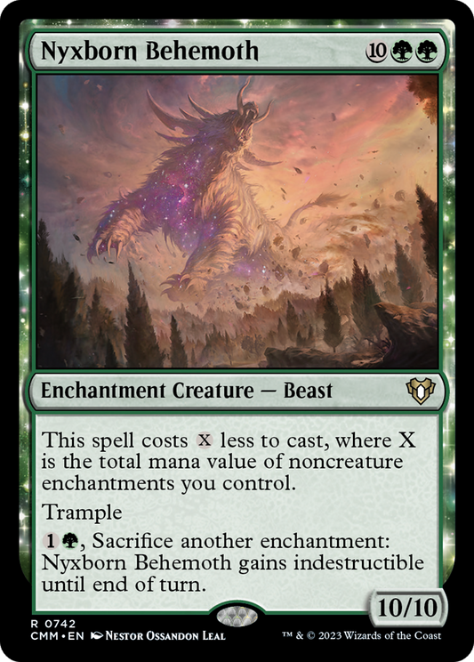 Nyxborn Behemoth (CMM-742) - Commander Masters: (nyxtouched)