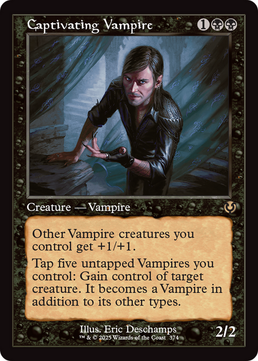 Captivating Vampire (Retro Frame) (-374) - Innistrad Remastered