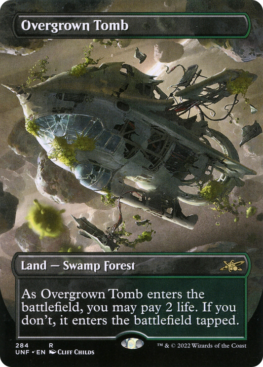 Overgrown Tomb (UNF-284) - Unfinity (Borderless)