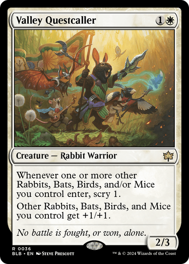 Valley Questcaller (BLB-036) - Bloomburrow