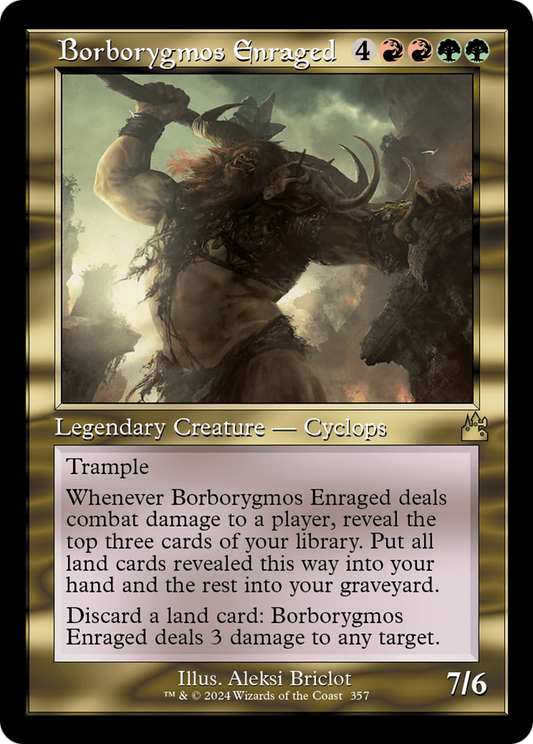 Borborygmos Enraged Retroframe Foil