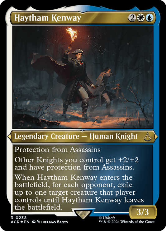 Haytham Kenway (ACR-238) - Assassin's Creed Etched Foil