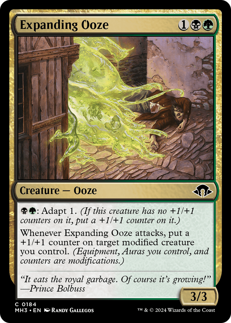 Expanding Ooze (MH3-184) - Modern Horizons 3 Foil