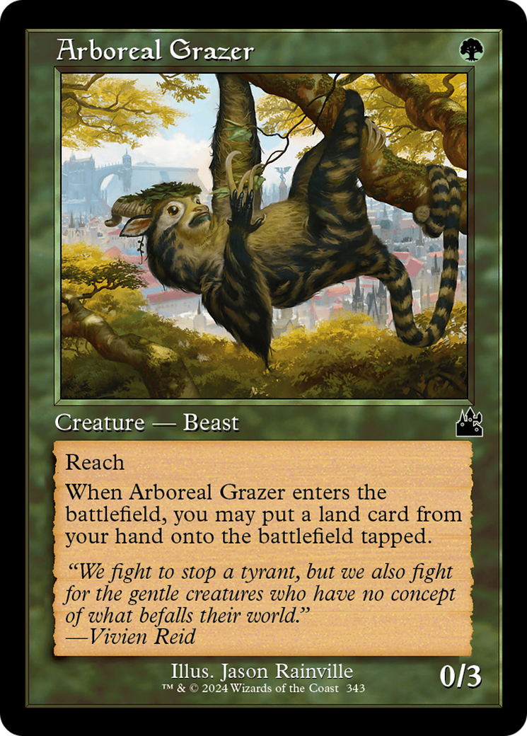 Arboreal Grazer Retroframe Foil