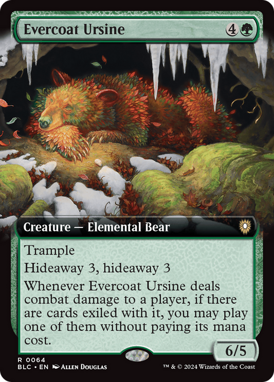 Evercoat Ursine (BLC-064) - Bloomburrow Commander