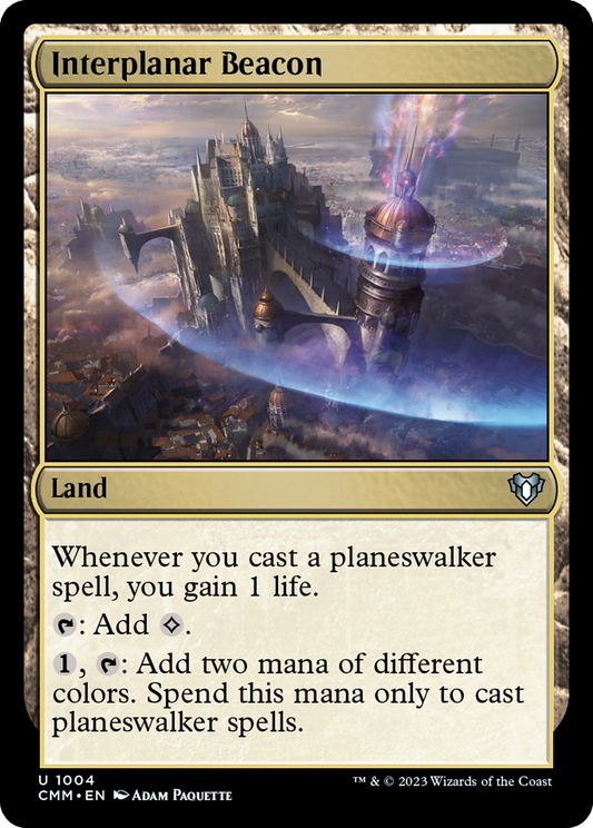 Interplanar Beacon (CMM-1004) - Commander Masters