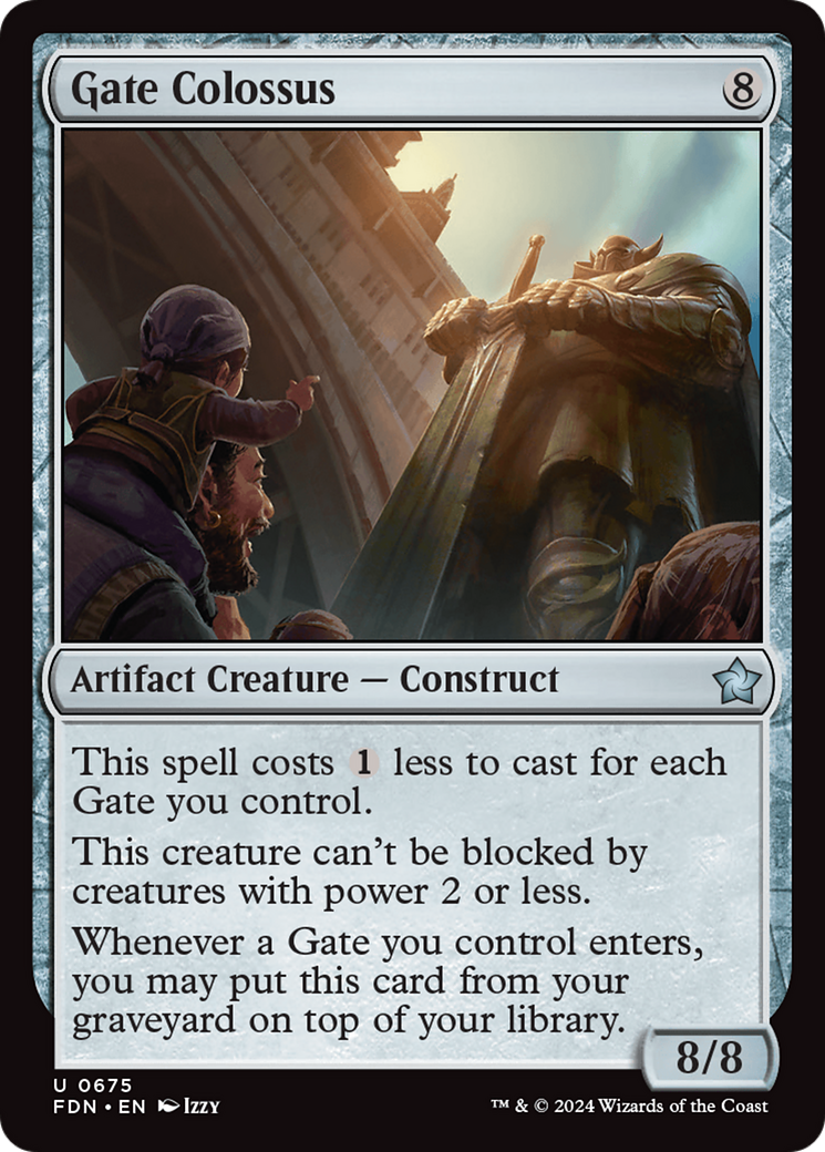 Gate Colossus (FDN-675) - Foundations