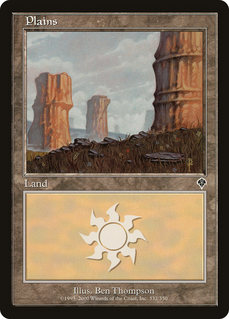 Plains (INV-332) - Invasion Foil