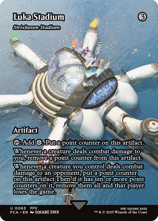 Strixhaven Stadium (FCA-063) - FINAL FANTASY: Through the Ages / Luka Stadium (Borderless) Foil