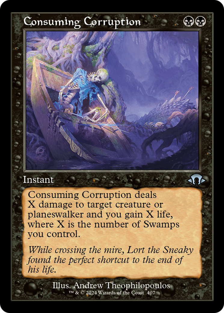 Consuming Corruption (MH3-407) - Modern Horizons 3 Foil