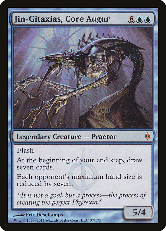 Jin-Gitaxias, Core Augur (NPH-037) - New Phyrexia Foil