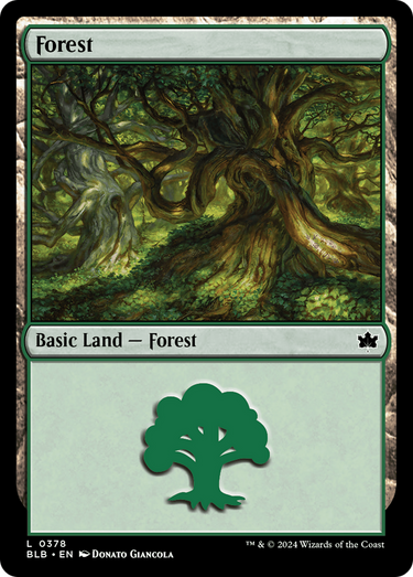 Forest (0378) (BLB-378) - Bloomburrow