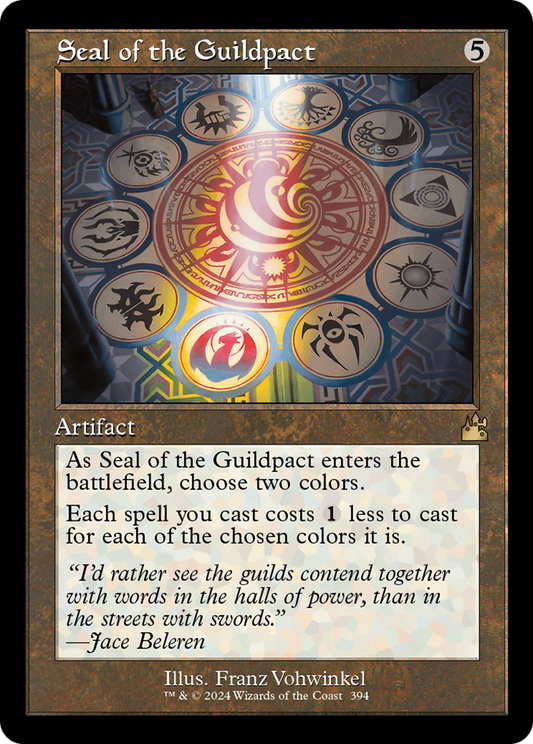 Seal of the Guildpact Retroframe Foil