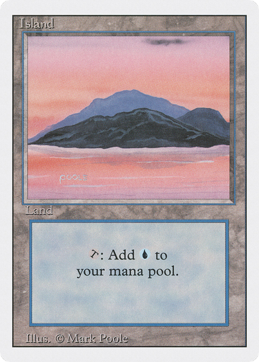 Island (C) (3ED-289) - Revised Edition