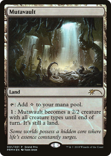 Mutavault (GPP-001) - Grand Prix Promos Foil