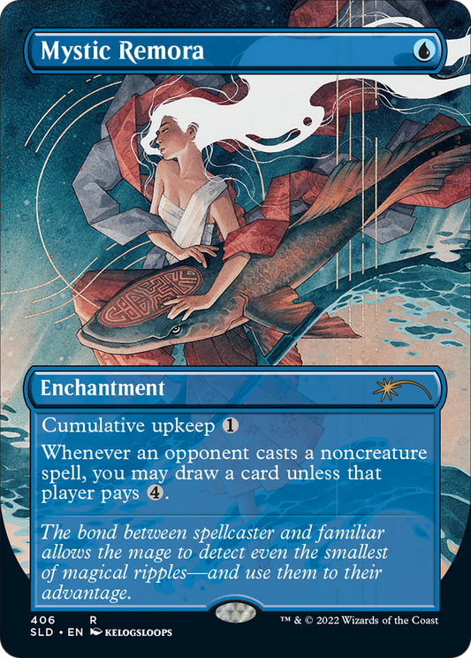 Mystic Remora (SLD-406) - Secret Lair Drop (Borderless) Foil