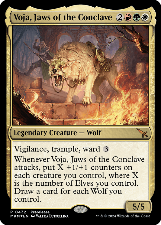 Voja, Jaws of the Conclave (MKM-432) - Murders at Karlov Manor Foil