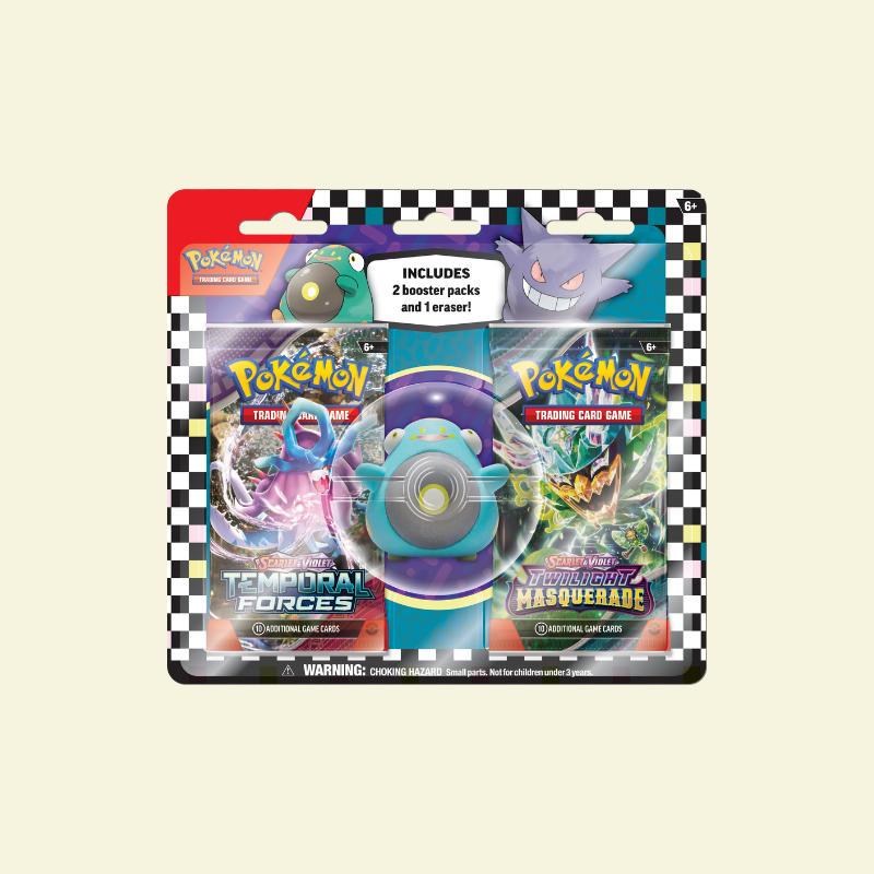 Pokemon - Back To School Eraser Blister 2024