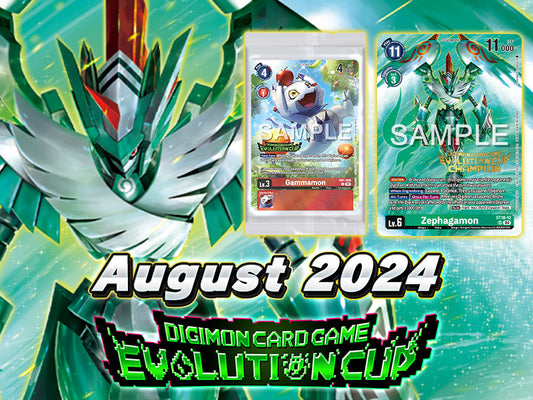 Derpy Cards Digimon Evolution Cup August 2024