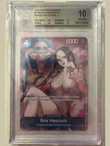 Boa Hancock One Piece Promos P-066 Winner Sealed Battle Vol. 2 BGS 10