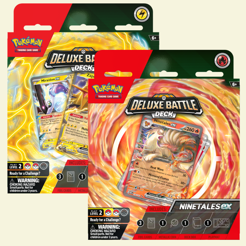 Pokemon - Deluxe Battle Deck Ninetales/Zapdos ex