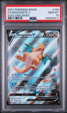 Dragonite V Alt Art #192 PSA 10