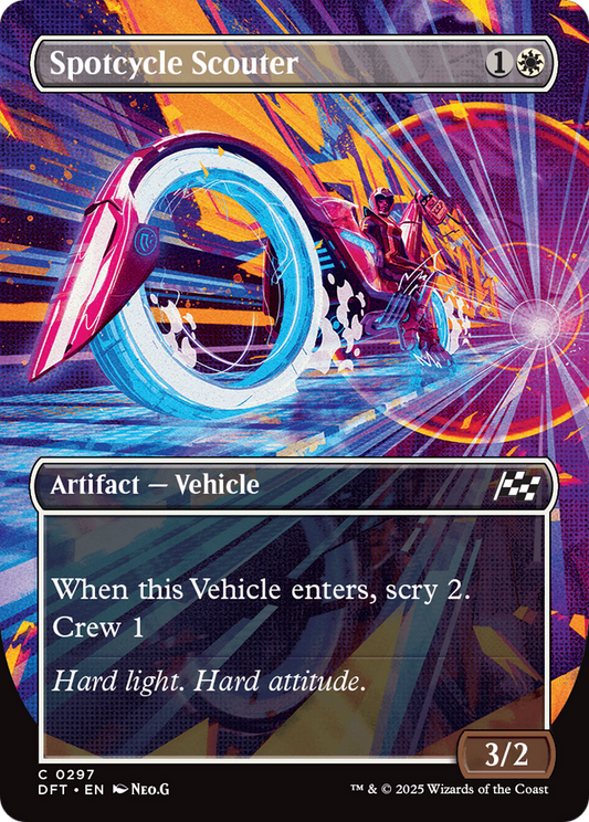 Spotcycle Scouter (Borderless) (DFT-297) - Aetherdrift Foil