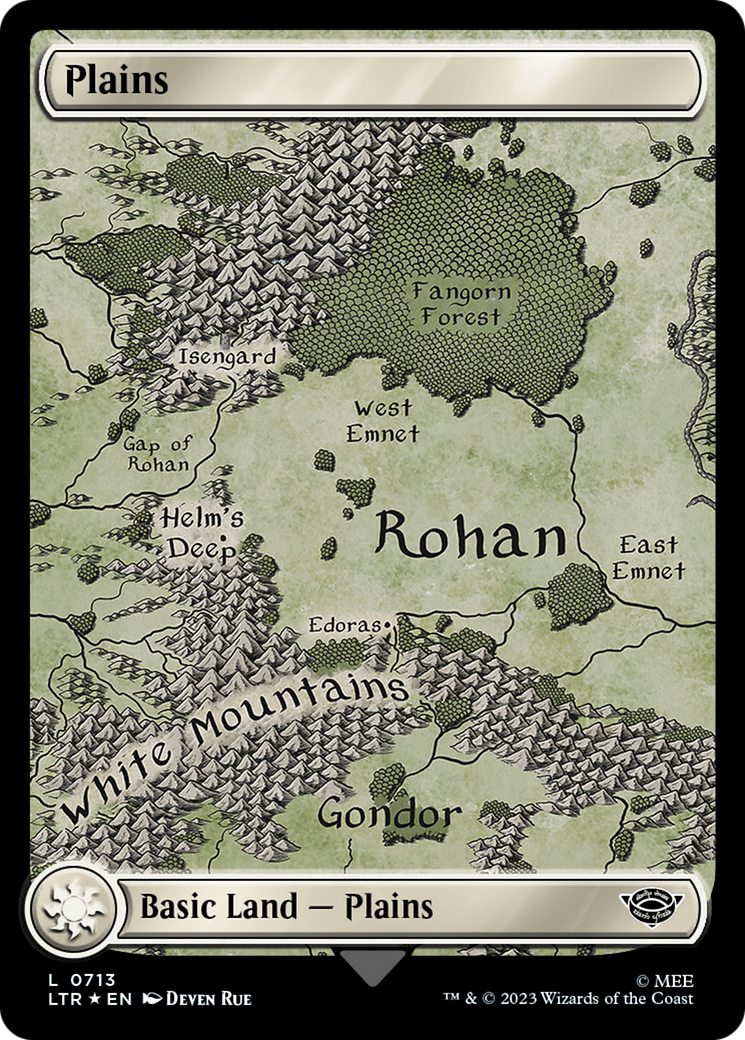 Plains (LOTR) Surge Foil 0713 Rohan