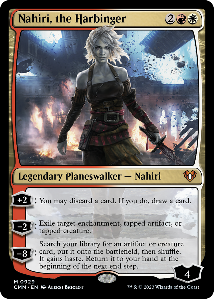 Nahiri, the Harbinger (CMM-929) - Commander Masters