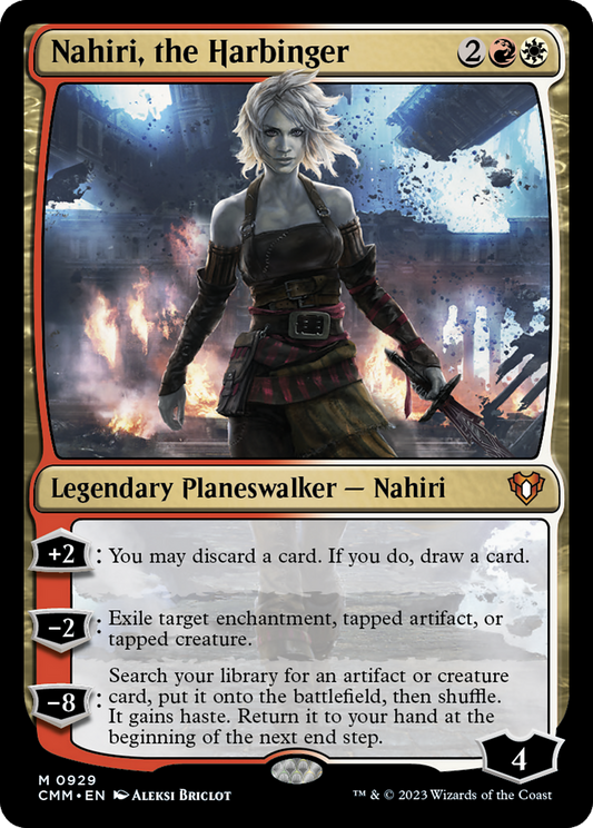 Nahiri, the Harbinger (CMM-929) - Commander Masters